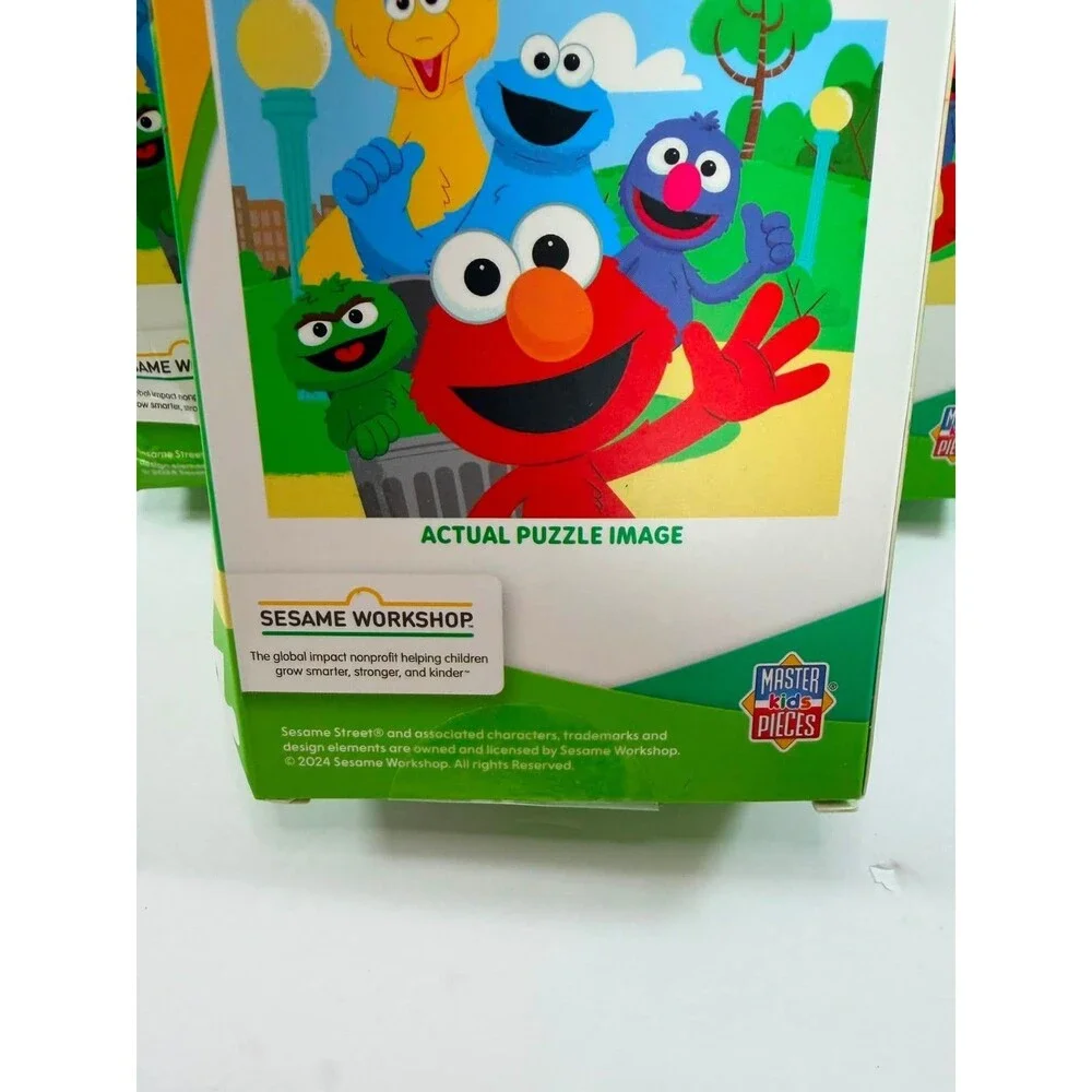 Sesame Street 48‑Piece Puzzles – Lot of 3 – Best Buds – All Pieces Included